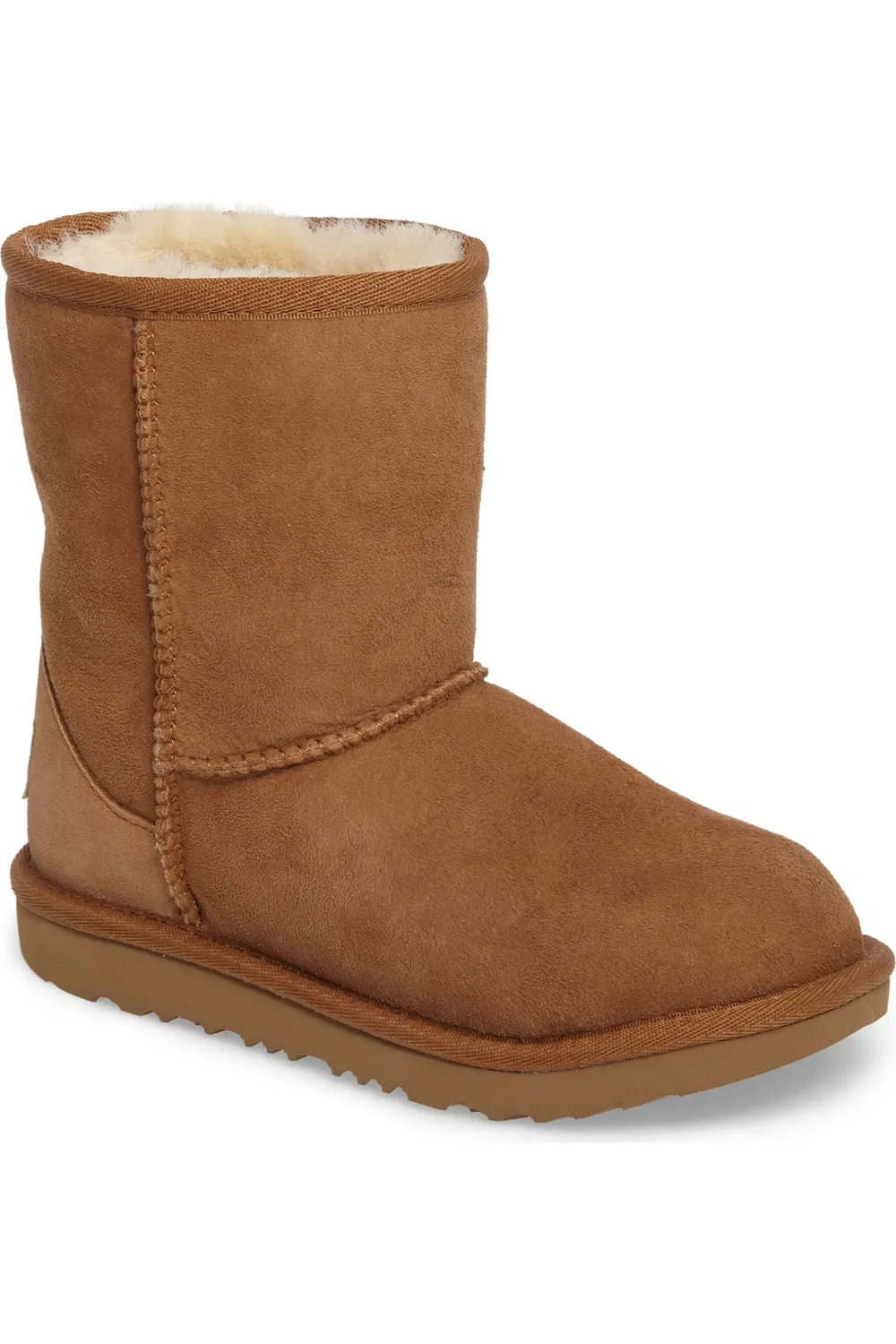 Детские ботинки зимние Classic Short II UGG, Chestnut Brown