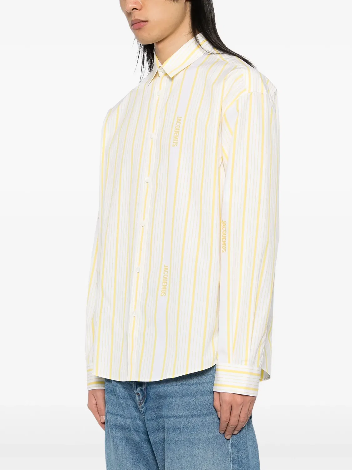 Рубашка La Chemise Simon от Jacquemus, желтый — фото 3