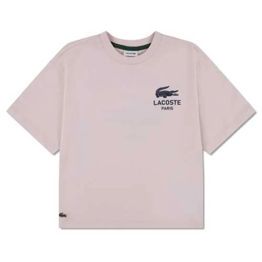Шапка Lacoste Kids, розовый