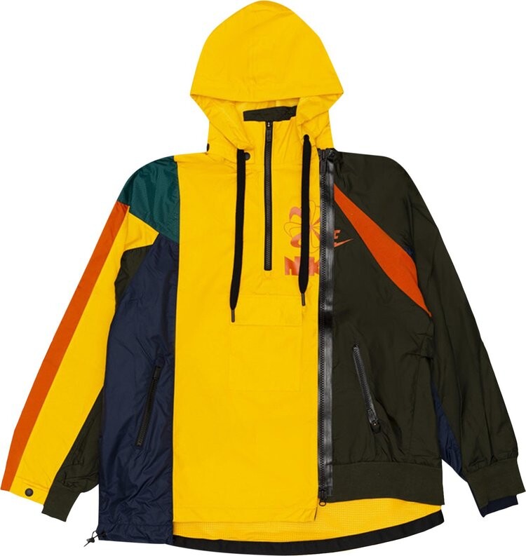 

Куртка Nike Womens x Sacai Double-Zip Jacket University Gold/Sequoia, желтый