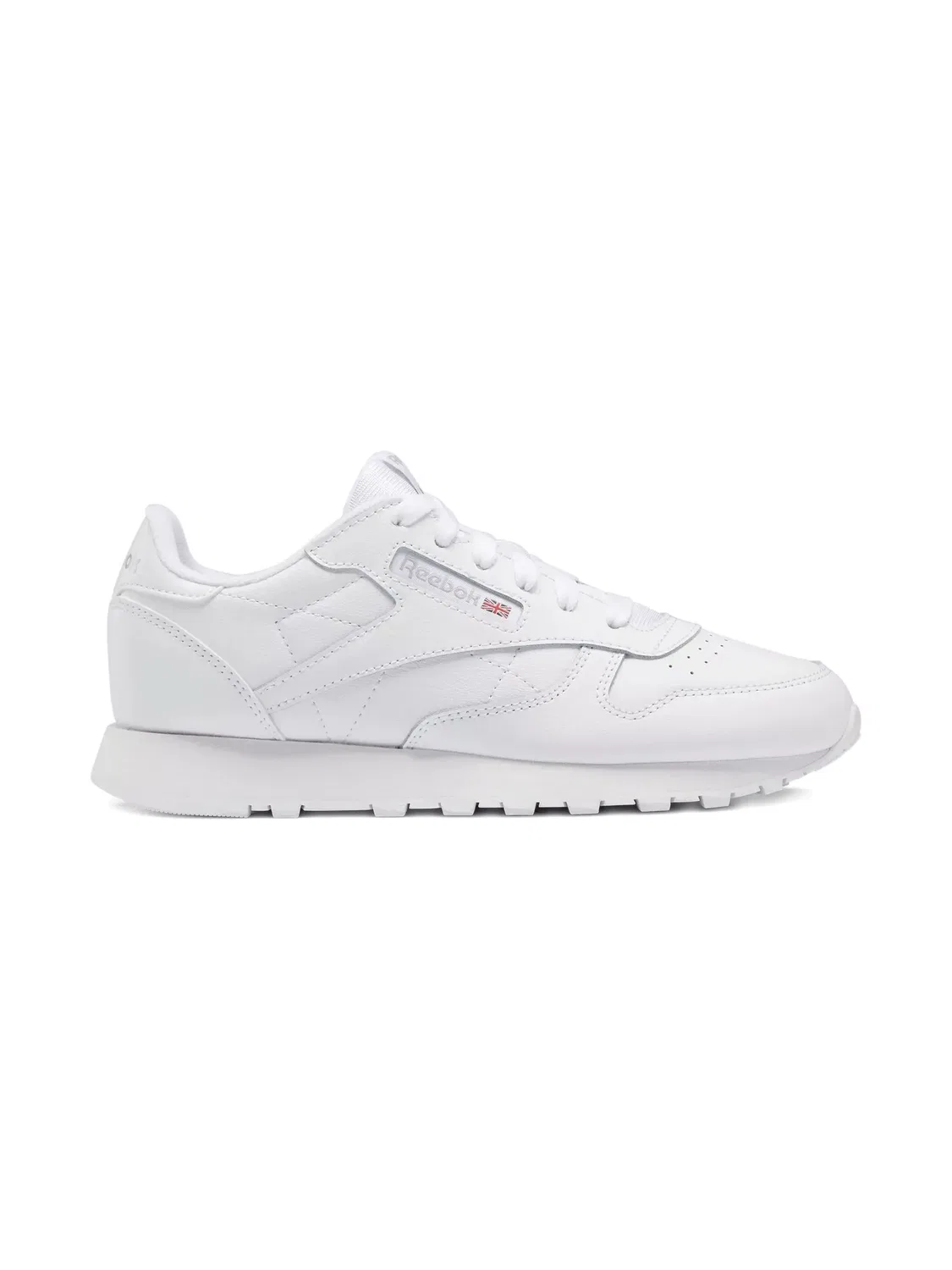 Кроссовки Classic Leather White Reebok Kids, белый — фото 2