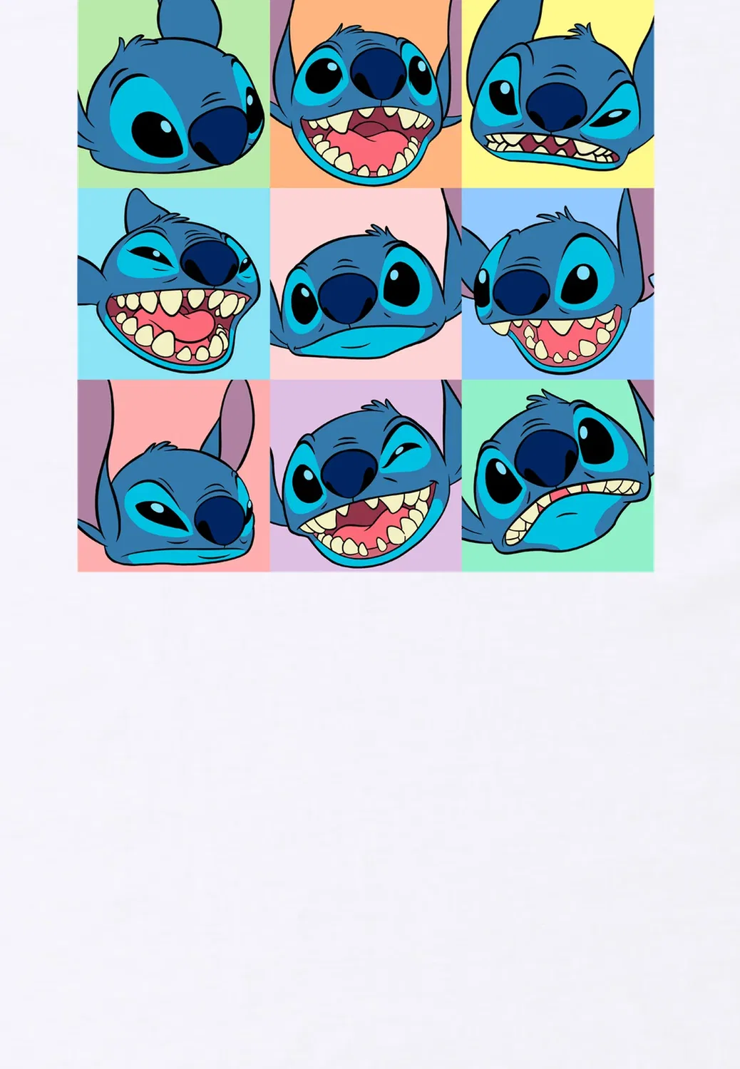 Худи Lilo & Stitch 9 box stitch Henry Tiger, Arctic White — фото 3