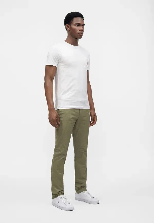 Футболка хлопковая с вышивкой Polo Ralph Lauren, White, белый — фото 4