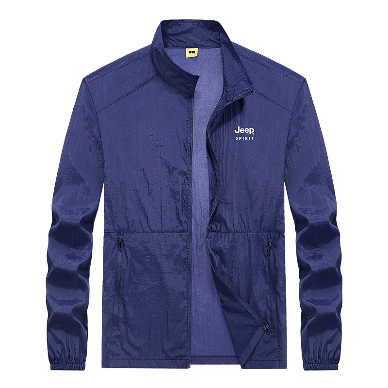 Детская куртка с воротником-стойкой JEEP SPIRIT, Dark Blue