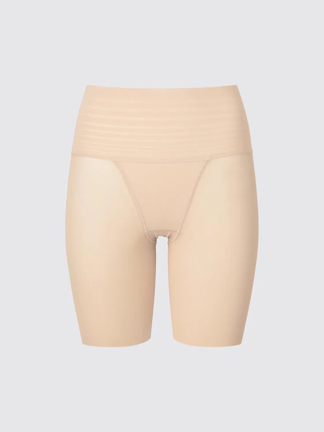 Шорты Airism Uniqlo, корректирующие, бежевый