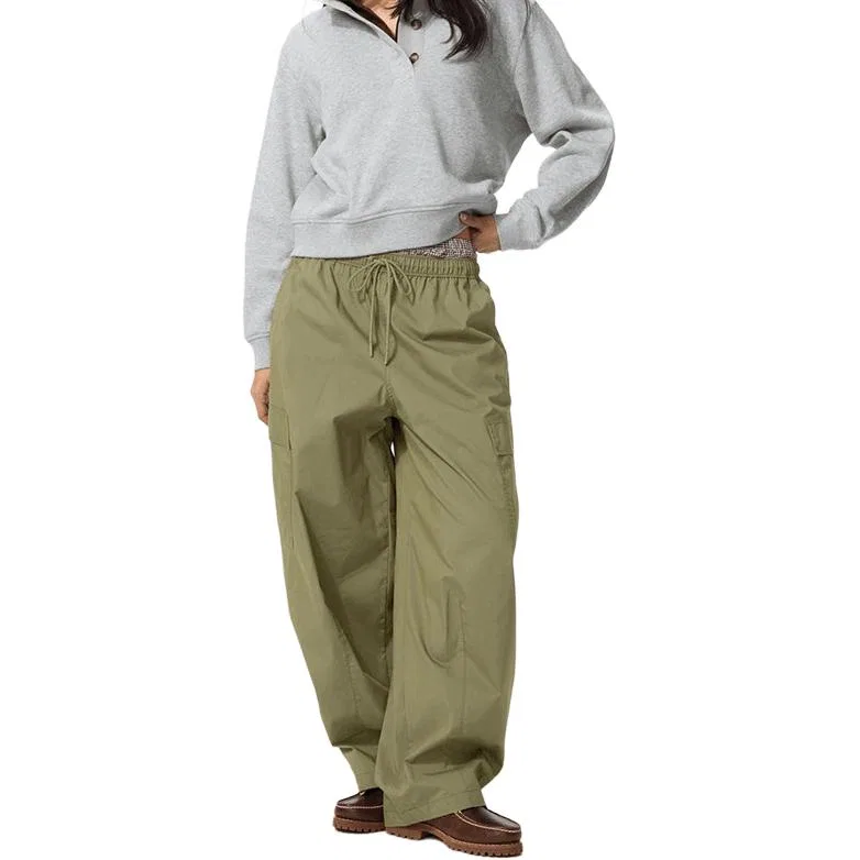 Брюки повседневные прямого кроя UNIQLO, Dark Olive