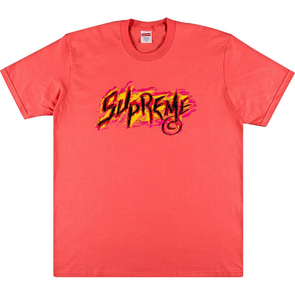

Футболка Supreme Scratch, розовый