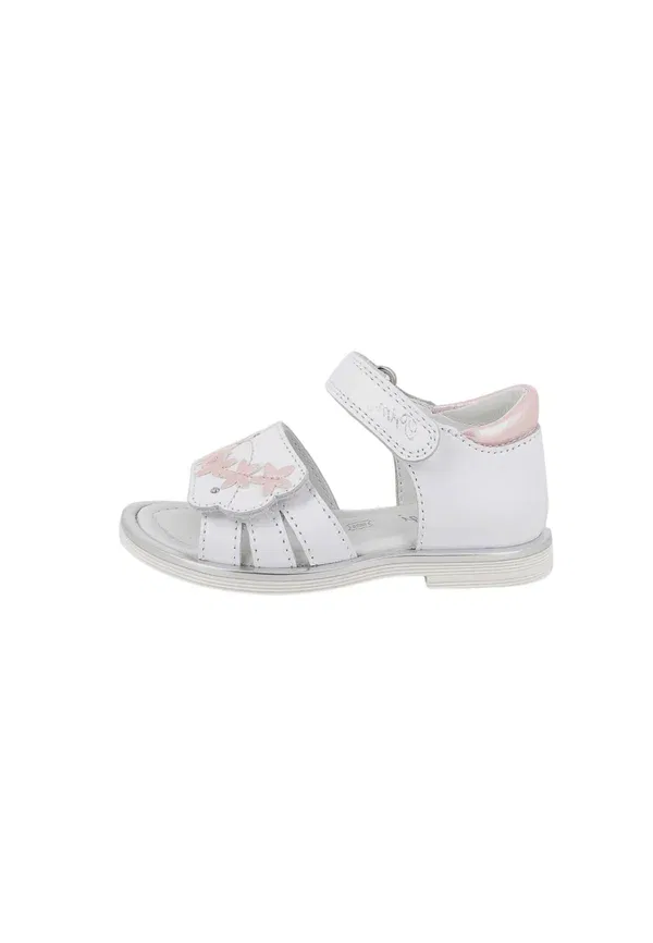 Сандалии кожаные Sandali Primigi white, белый