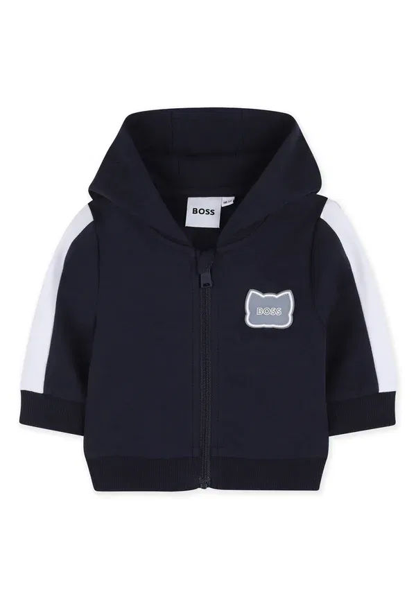 Детские брюки Boss Kidswear, темно-синий — фото 3