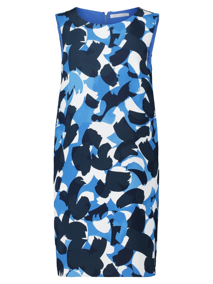 

Короткое платье BETTY & CO Sommerkleid mit Reißverschluss, цвет Blue/Dark-Blue