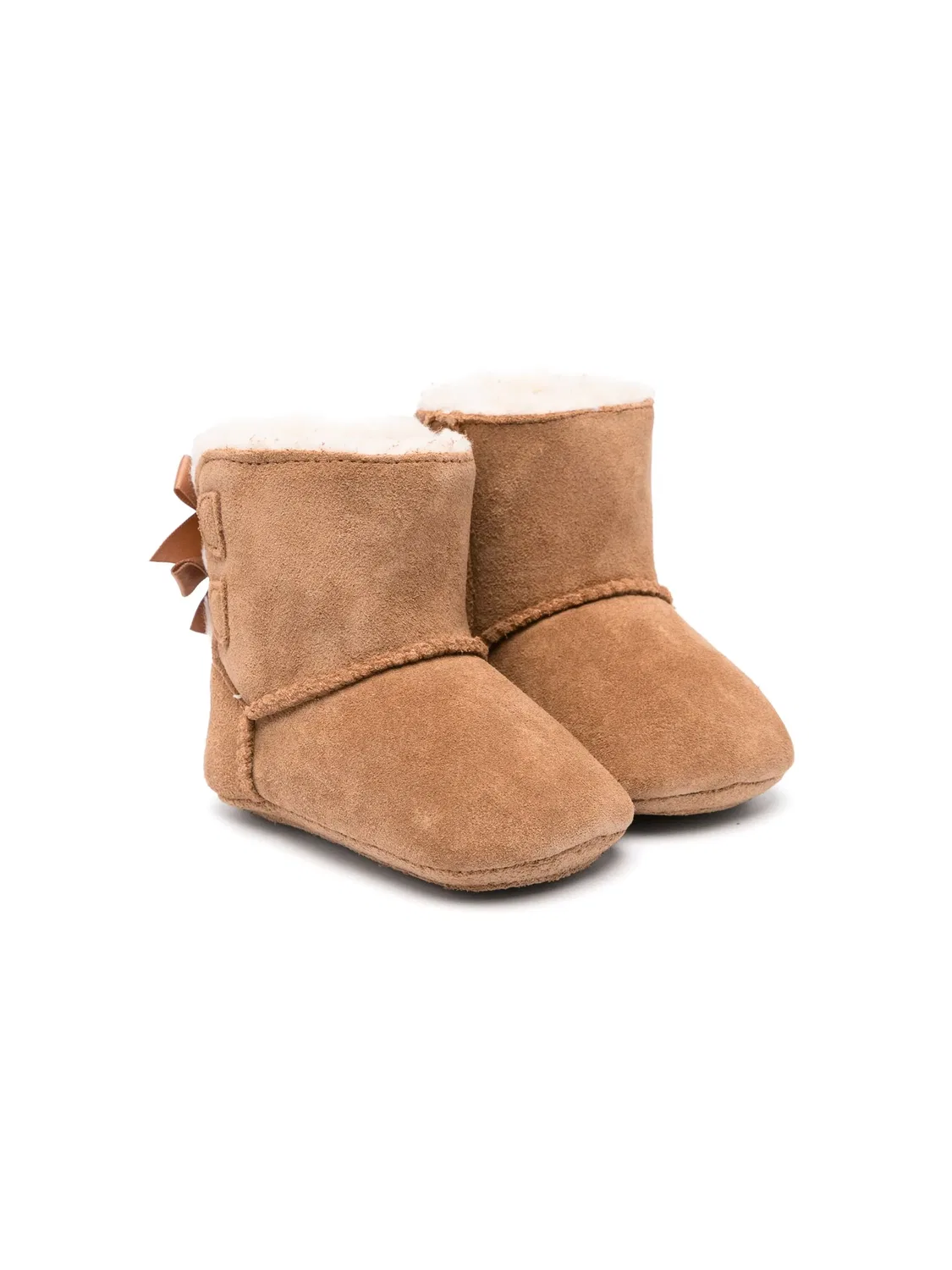Сапоги Bailey Bow коричневые замшевые UGG, коричневый
