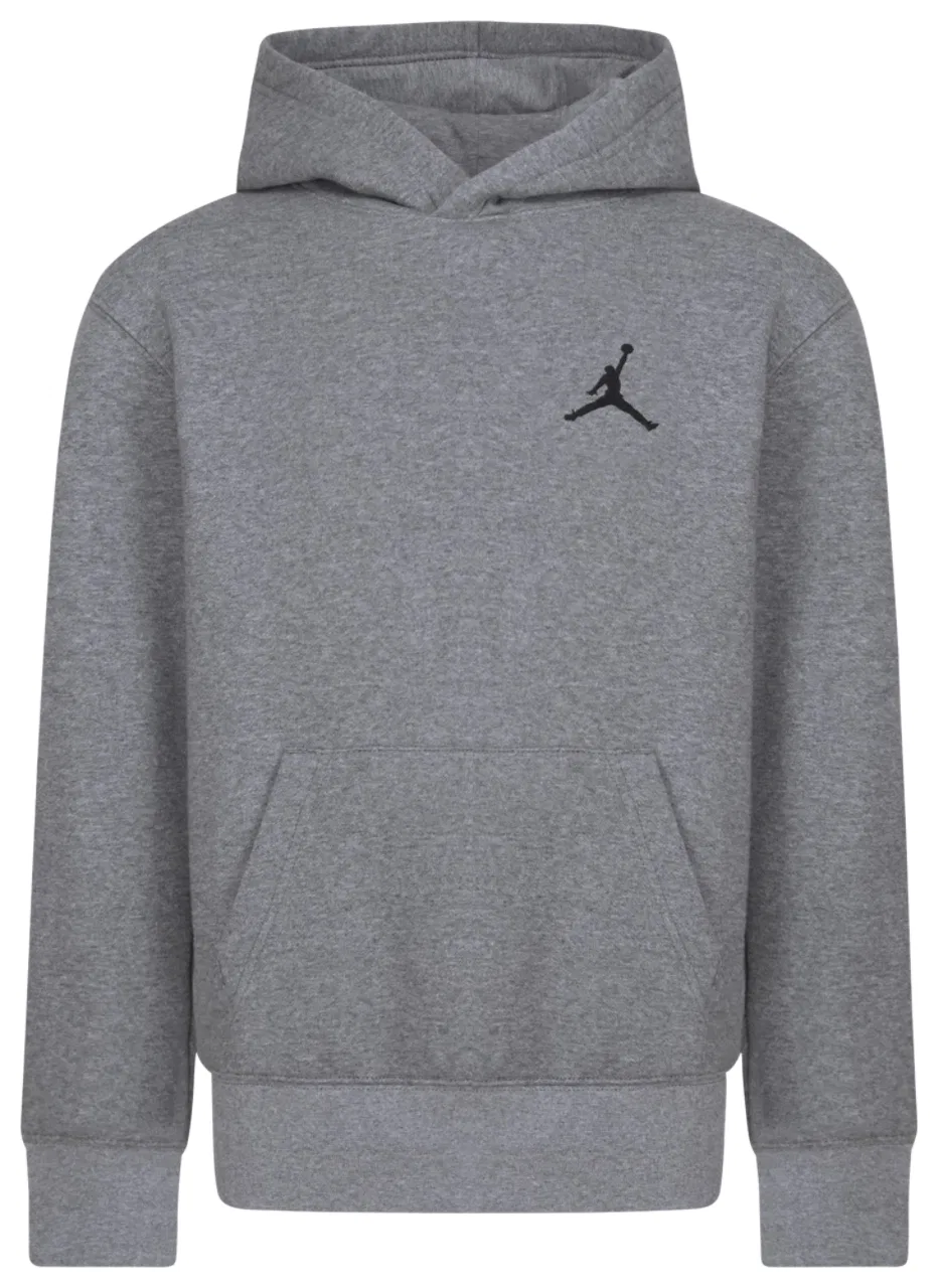 Худи для мальчиков MJ Essentials Pullover Jordan, цвет Grey/Carbon Heather