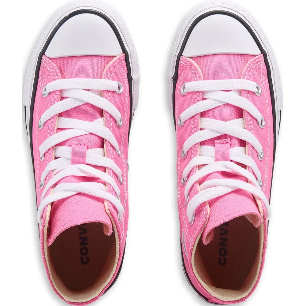 Детские высокие кроссовки Chuck Taylor All Star Converse, Pink — фото 4