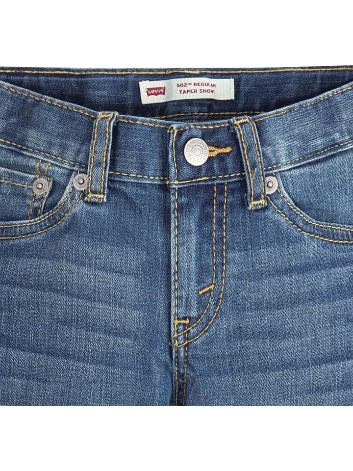 Шорты джинсовые 502 Levi'S Kids, синий — фото 2