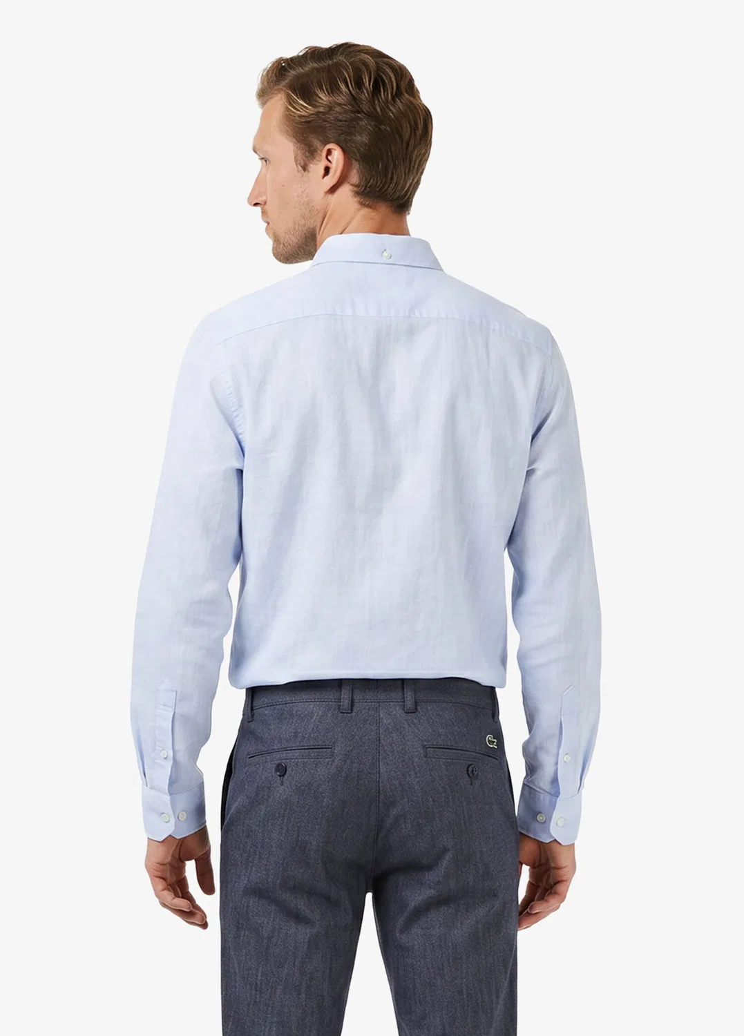 Чинос Slim Fit Lacoste, blue — фото 3