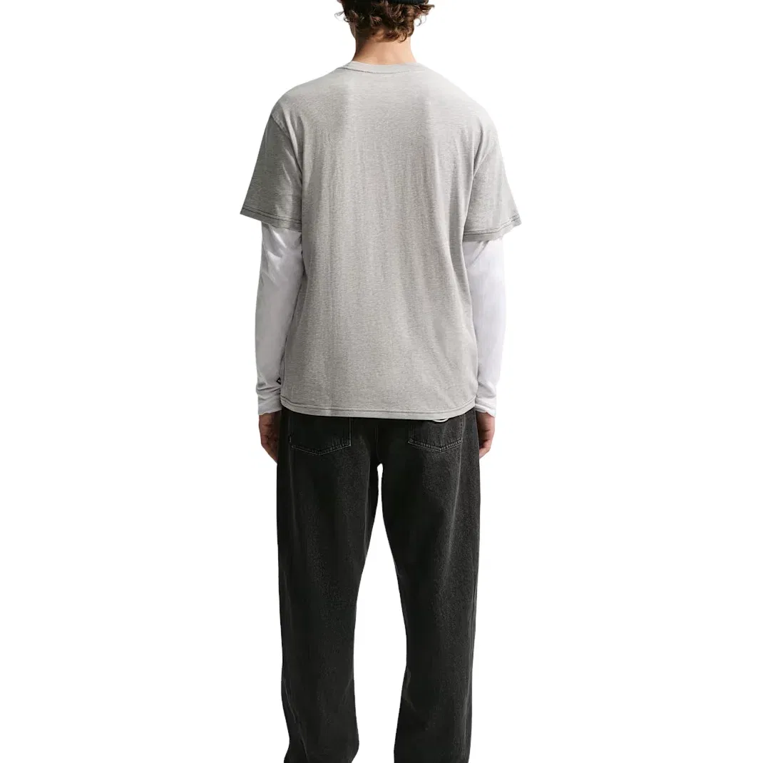 Мужская футболка с коротким рукавом Nike SB Skate T-Shirt Grey Heather, серый — фото 3