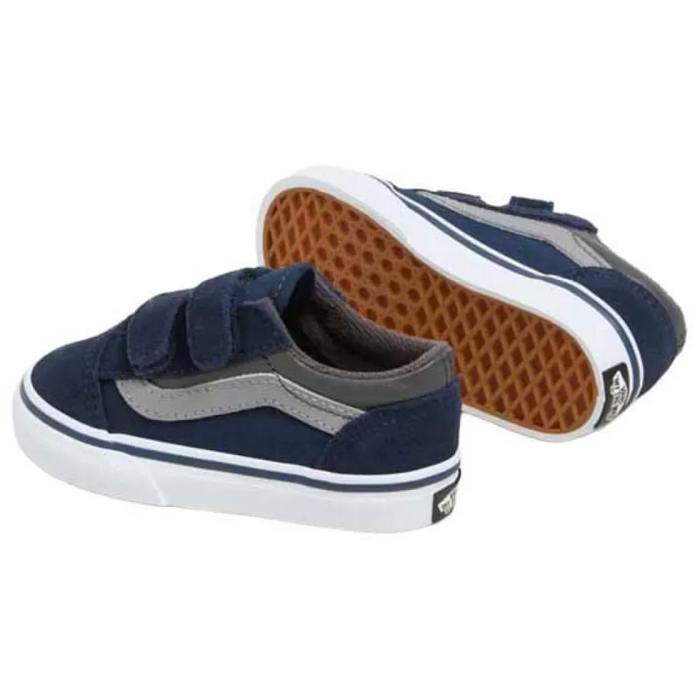 Кроссовки Old Skool V Vans, синий — фото 3