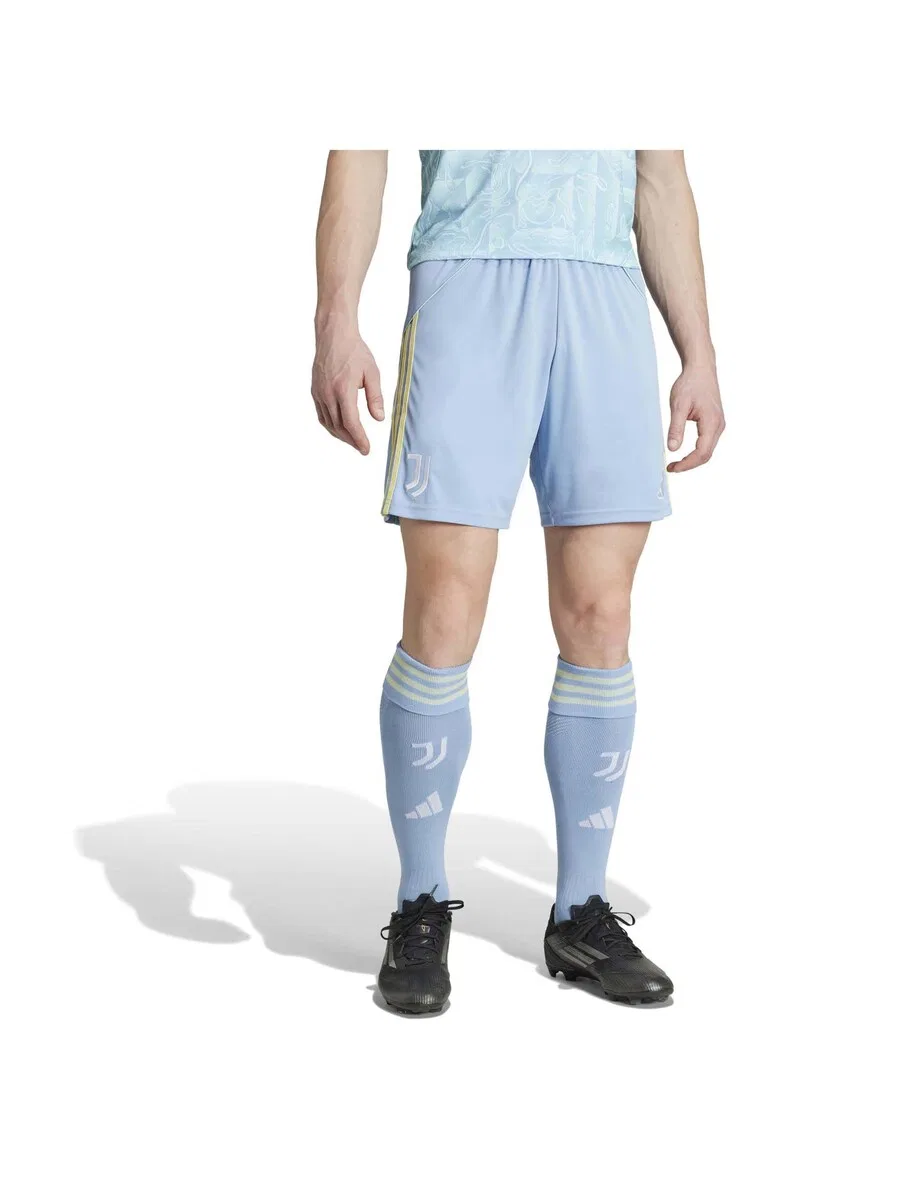 Спортивные шорты ADIDAS PERFORMANCE Slim fit 'Juventus 25/26 Away' синего цвета — фото 2