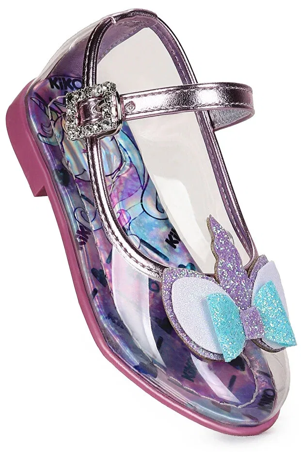 Детские балетки для девочек с принтом Grace Unicorn Kiko Kids, Lilac