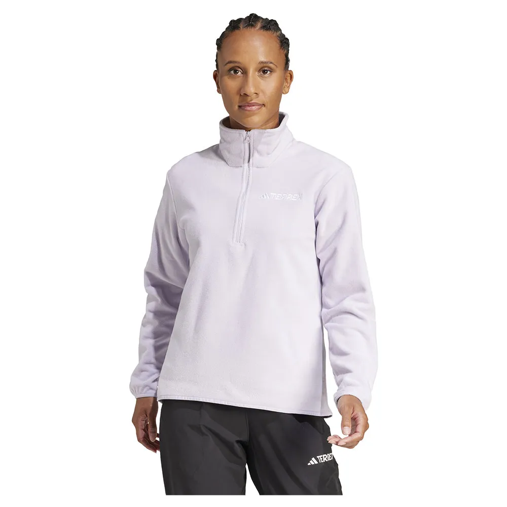 

Флис adidas Multi Essentials half zip, розовый