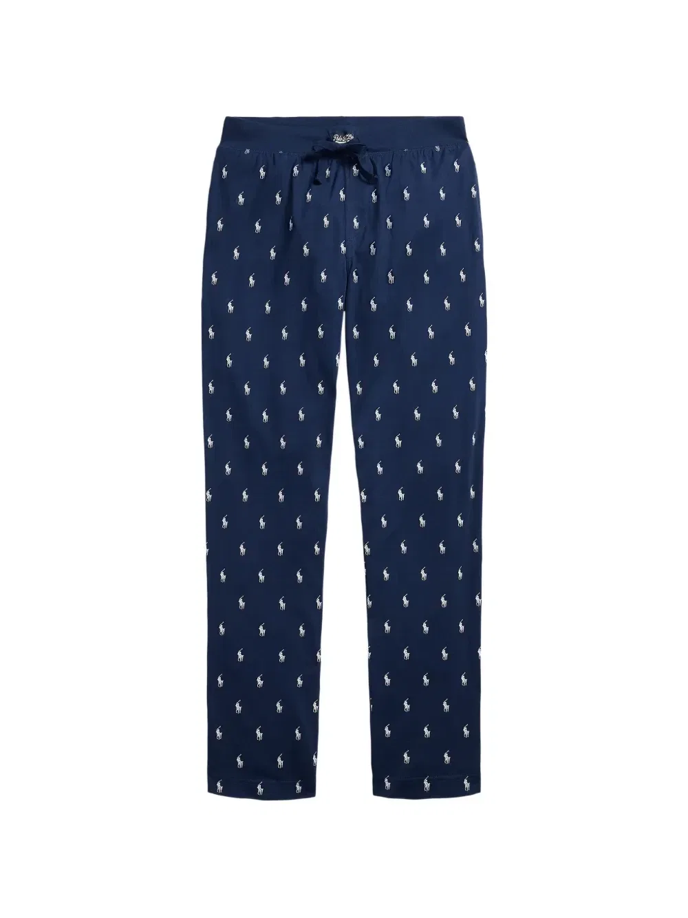 Пижамные брюки из джерси с фирменным пони POLO RALPH LAUREN, синий