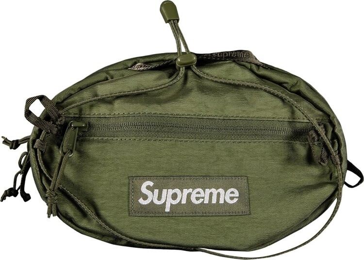 

Сумка Supreme Waist Bag Olive, зеленый