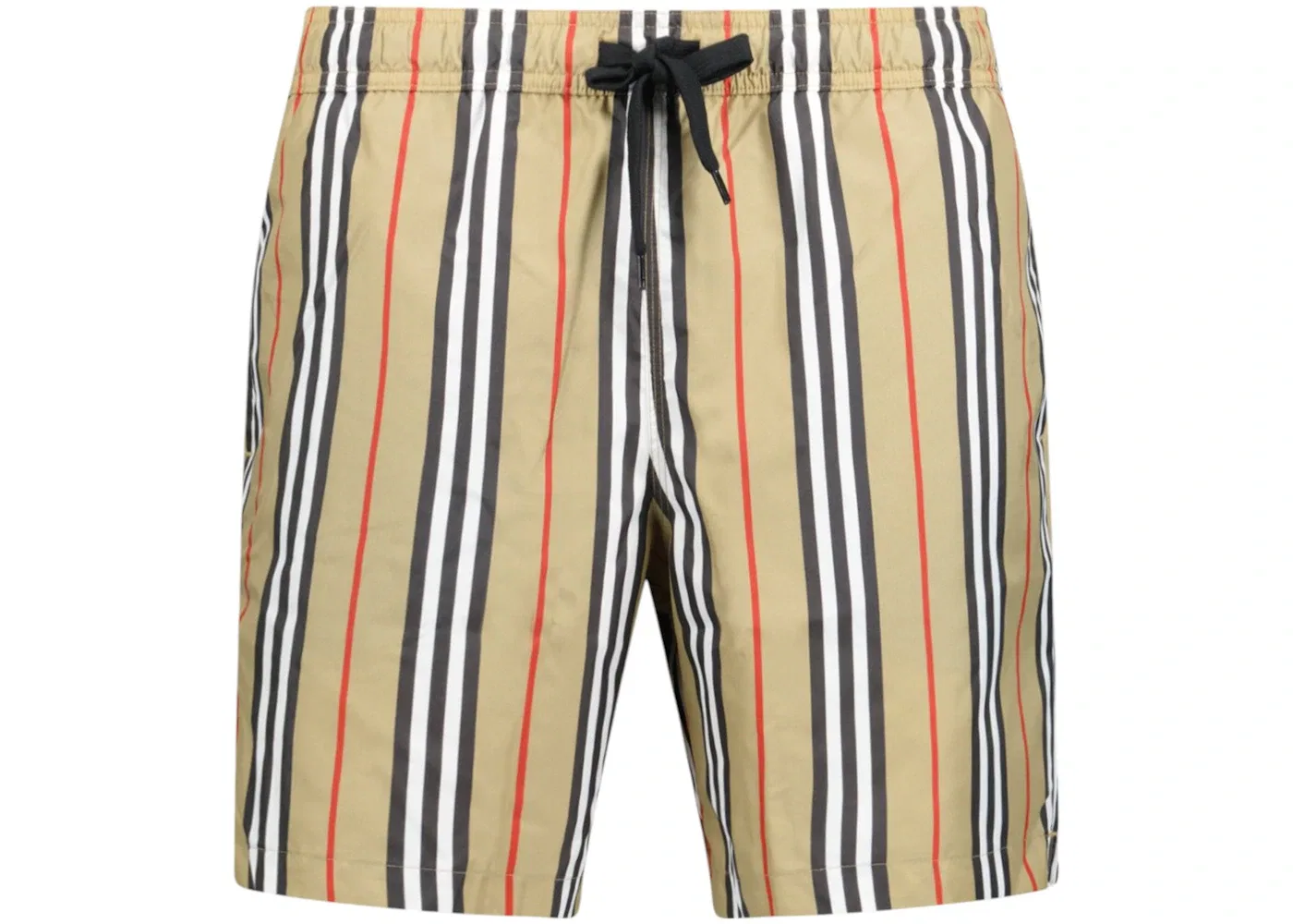 Мужские плавки с принтом Striped Check Print Burberry, Beige/Brown