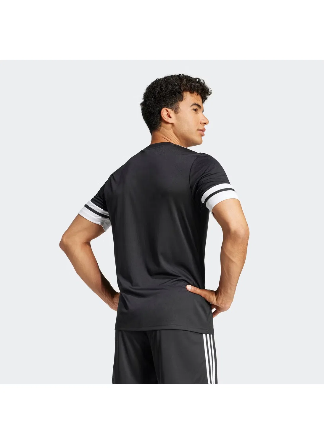 Футболка с влагоотводящими свойствами Squadra25 Adidas, черный — фото 2