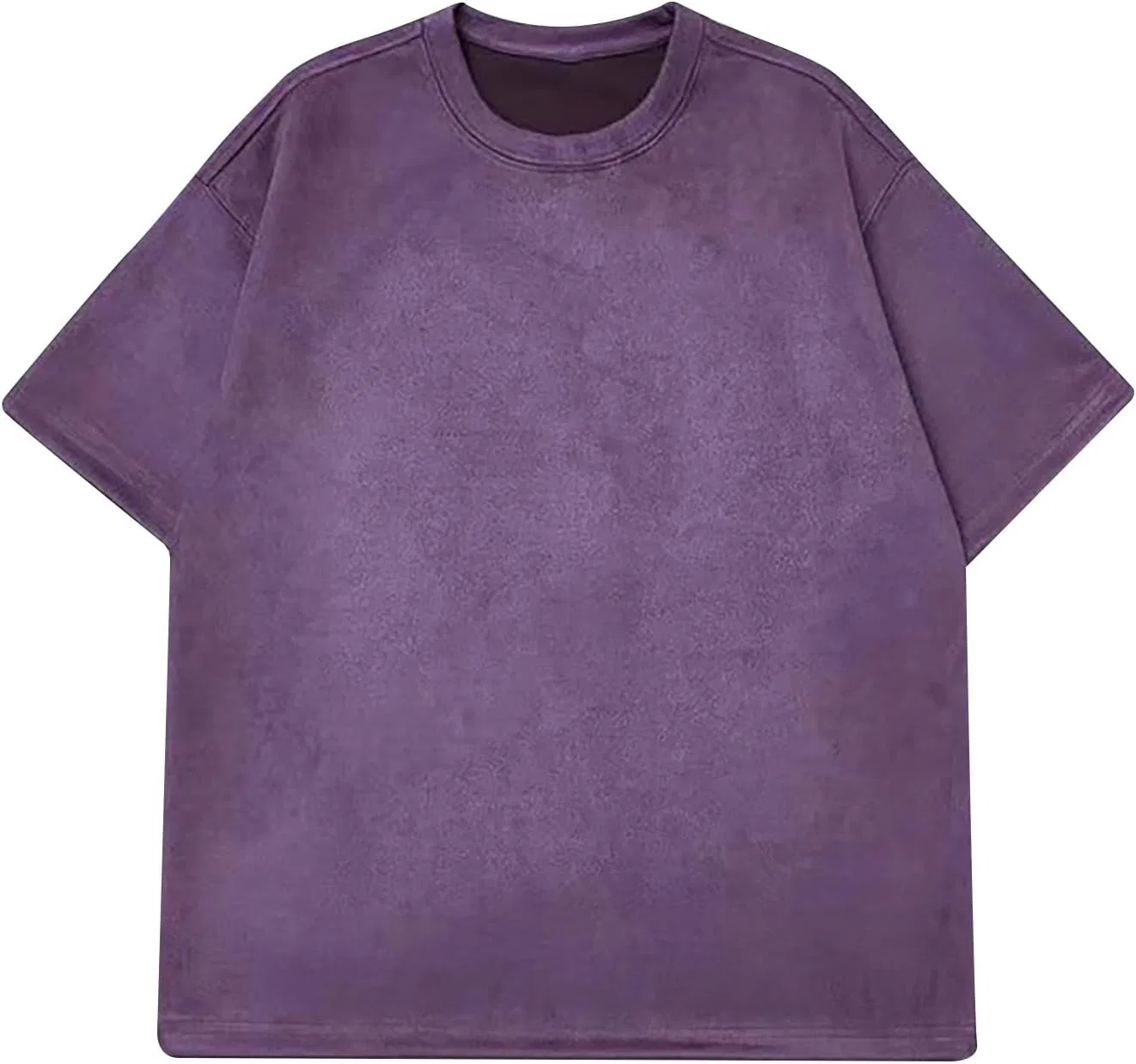 Мужская свободная футболка оверсайз, Purple