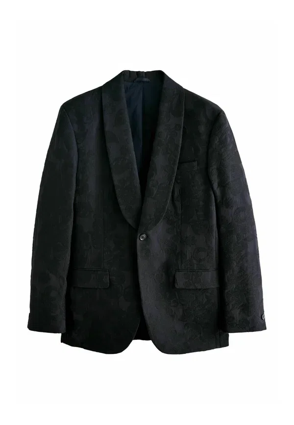 Пиджак хлопковый Blazer jacket Next, черный