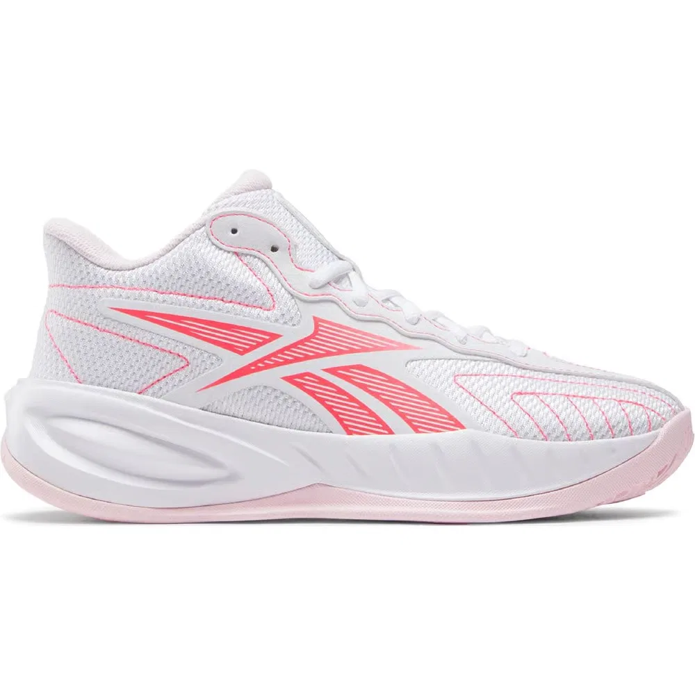 Детские баскетбольные кроссовки Reebok, White/Pink/Berry — фото 2