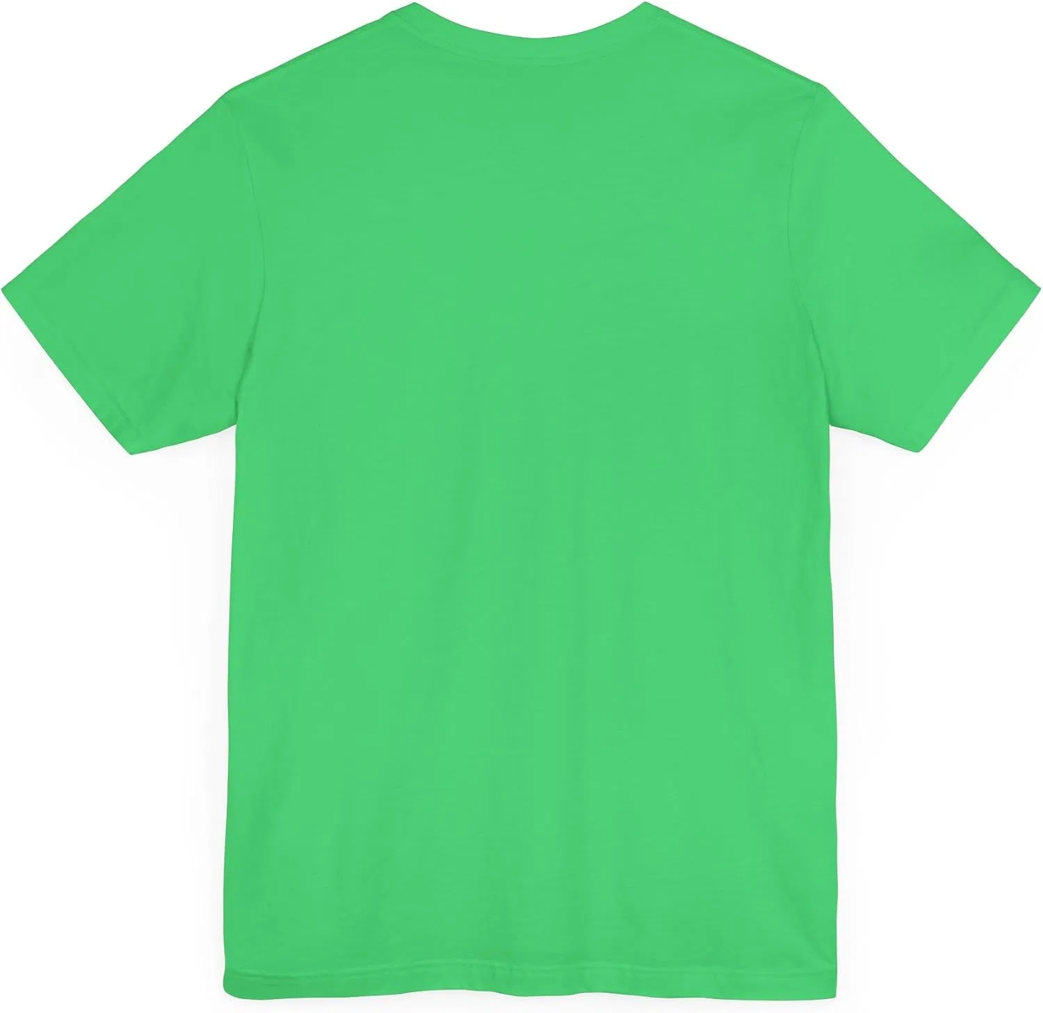 Футболка с принтом Love Shake Bella Canvas 3001, Synthetic Green — фото 4