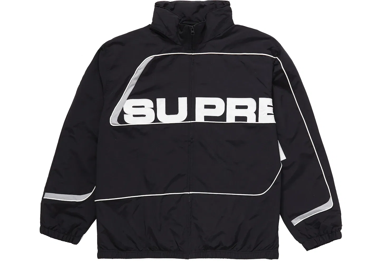 Мужская куртка с панелями Supreme, Black