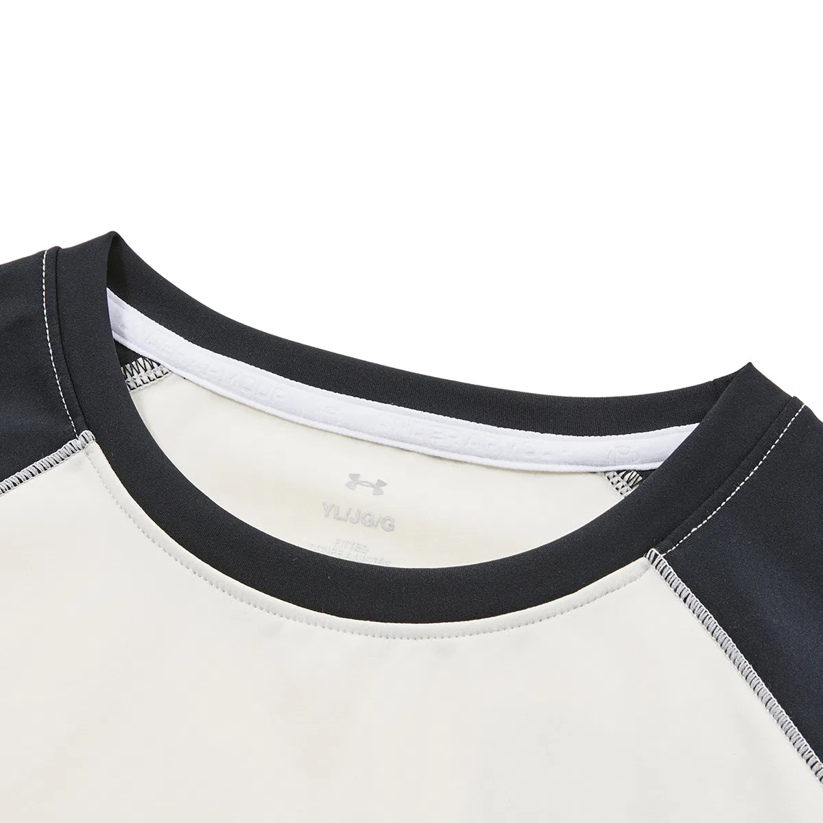 Детская футболка с круглым вырезом Under Armour, Black White — фото 4