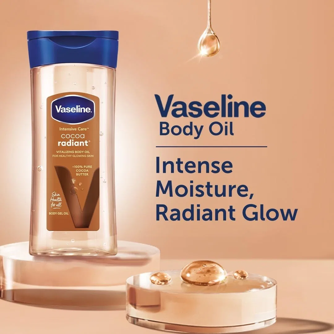 Набор масел для тела Cocoa Radiant и Lavender Dream, Vaseline, 2 x 200 мл — фото 4