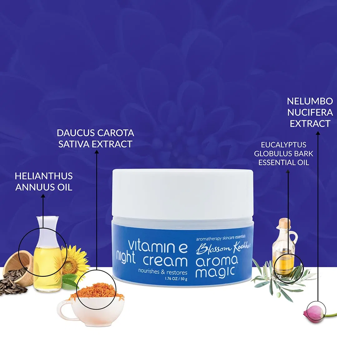 Ночной крем Vitamin E Night Cream, Aroma Magic, 50г — фото 3