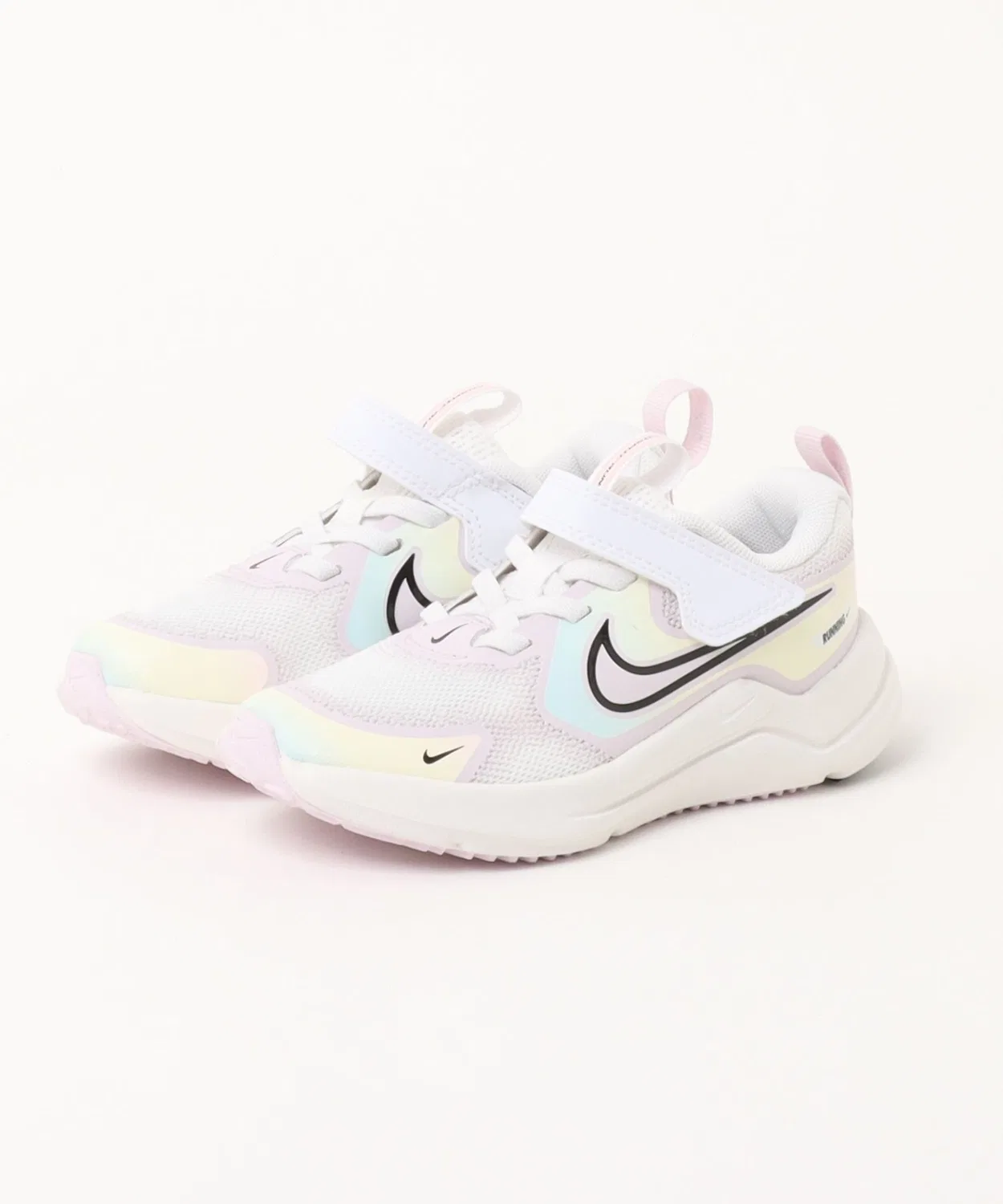 Детские кроссовки с принтом бренда Cosmic Runner SE2 PS NIKE, White