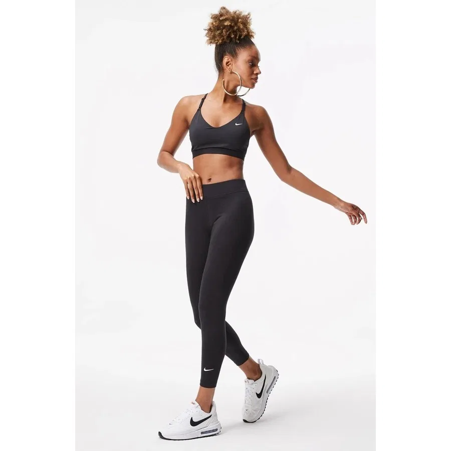 Леггинсы Nike Sportswear Essentials Mid Rise 7/8, Черный — фото 3