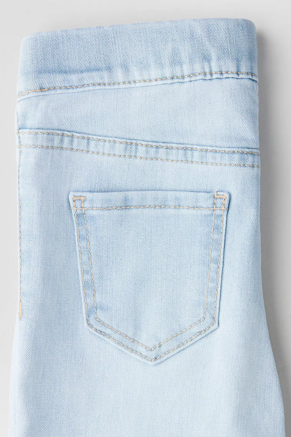 Джинсы-Клеш из суперэластичной ткани H&M, Helles Denimblau — фото 3