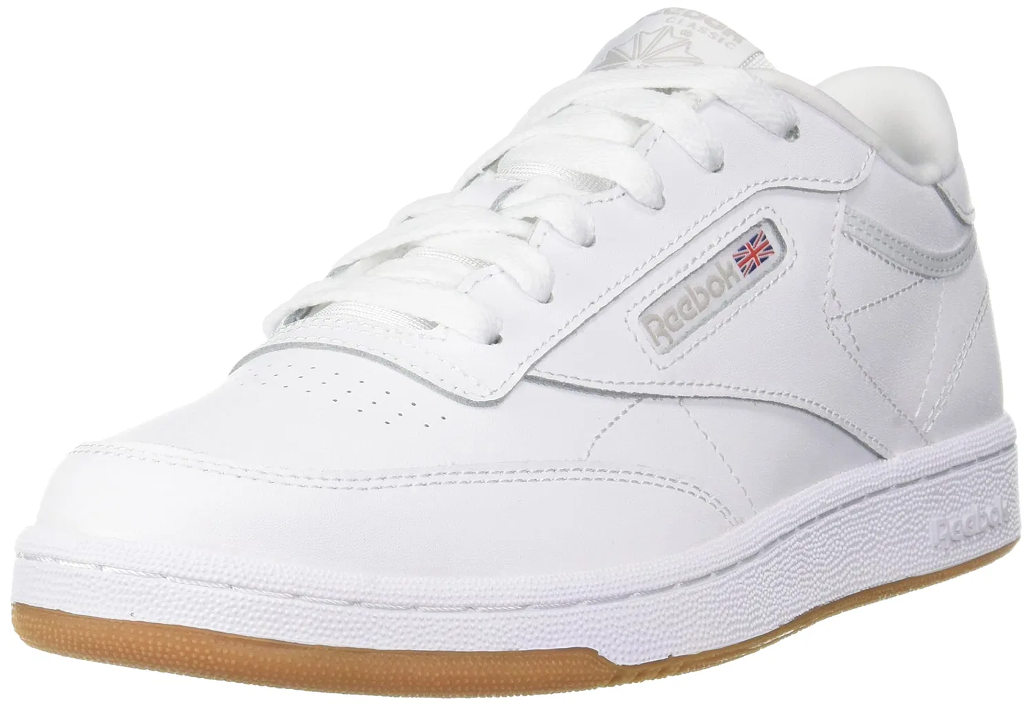 Детские кроссовки для мальчиков с низким профилем Club C Reebok, White Gum Int