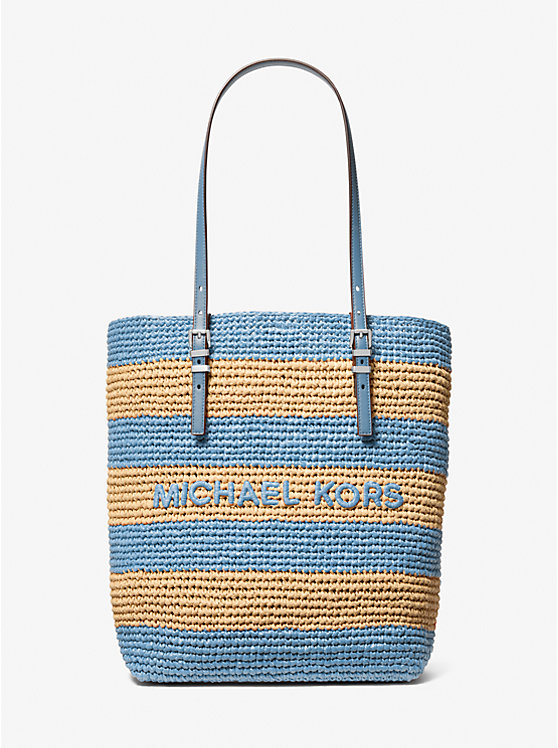 

Сумка Michael Michael Kors Quinn Large Hand-Crocheted Tote, светло-синий