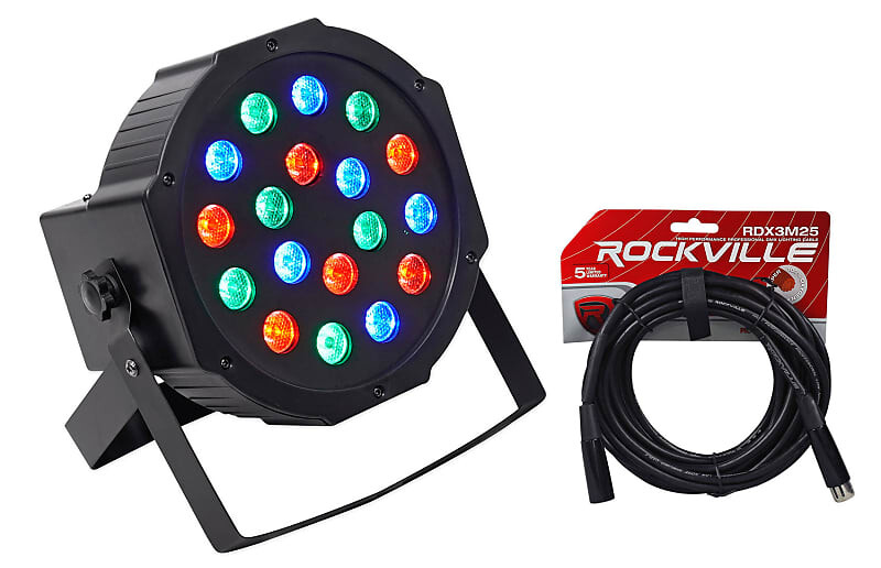 

Прожектор Rockville RockPAR50 LED RGB