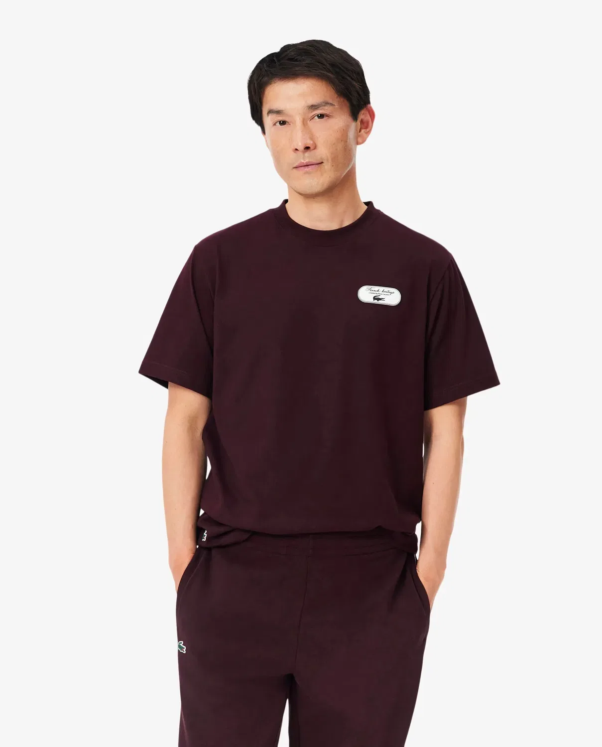 Футболка Lacoste мужская с коротким рукавом, Marrón
