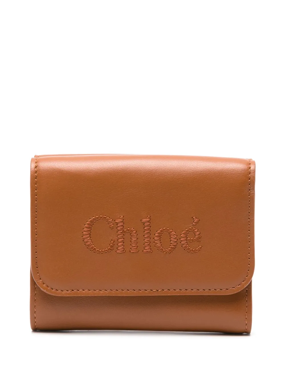 

Маленький кошелек Sense Chloé, коричневый
