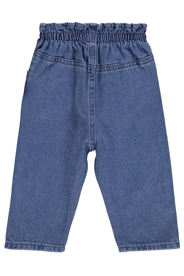 Детские брюки для девочек джинсовые Civil Baby, Blue — фото 2