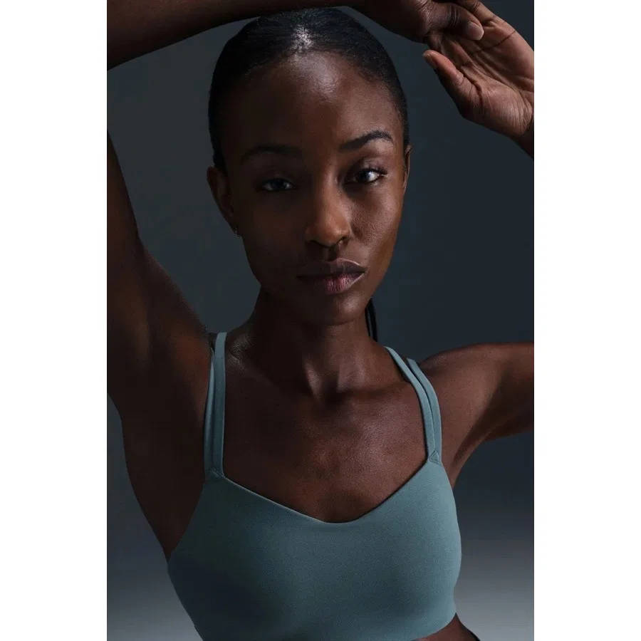 Спортивный бюстгальтер с V-образным вырезом Zenvy Strappy Padded Nike, Синий — фото 2