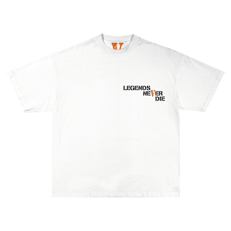 

Футболка Vlone x Juice WRLD Butterfly Tee 'White', белый