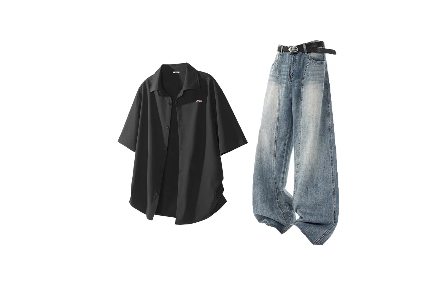 Детский комплект футболка и шорты с нашивками DIY, Shirt Matching Set, WARRIOR — фото 3