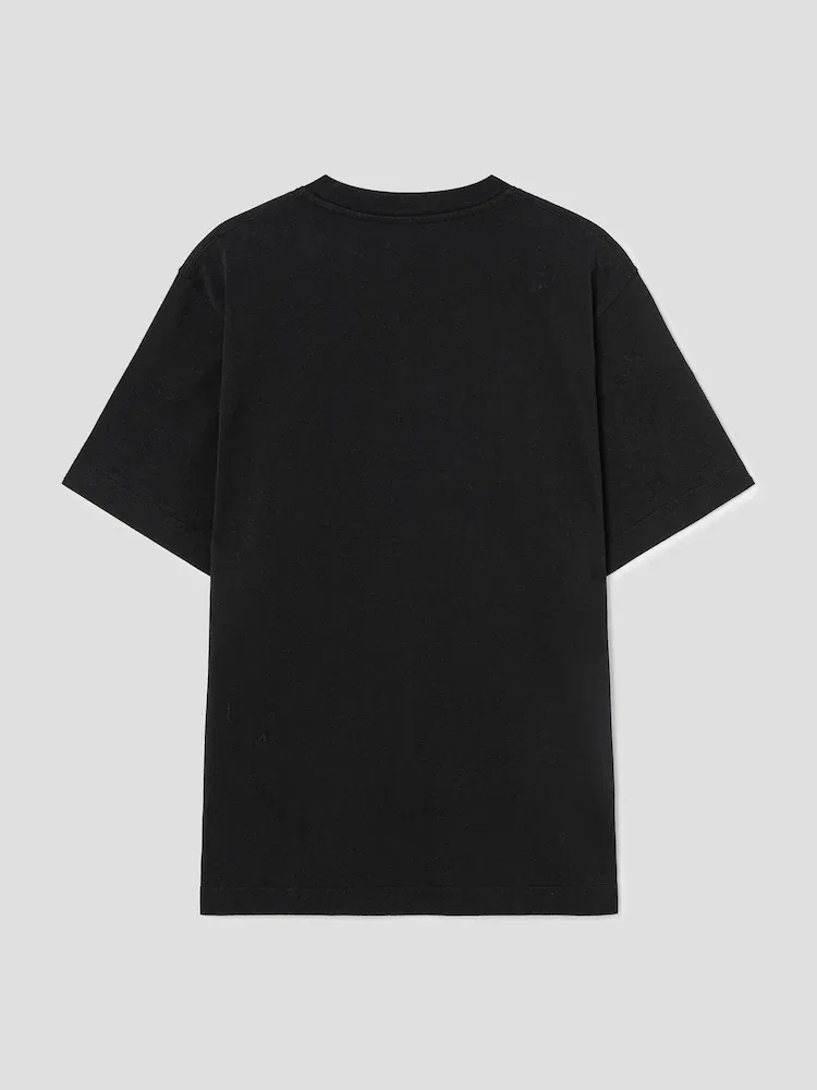 Футболка с логотипом Gros Grain JACQUEMUS, Black — фото 2