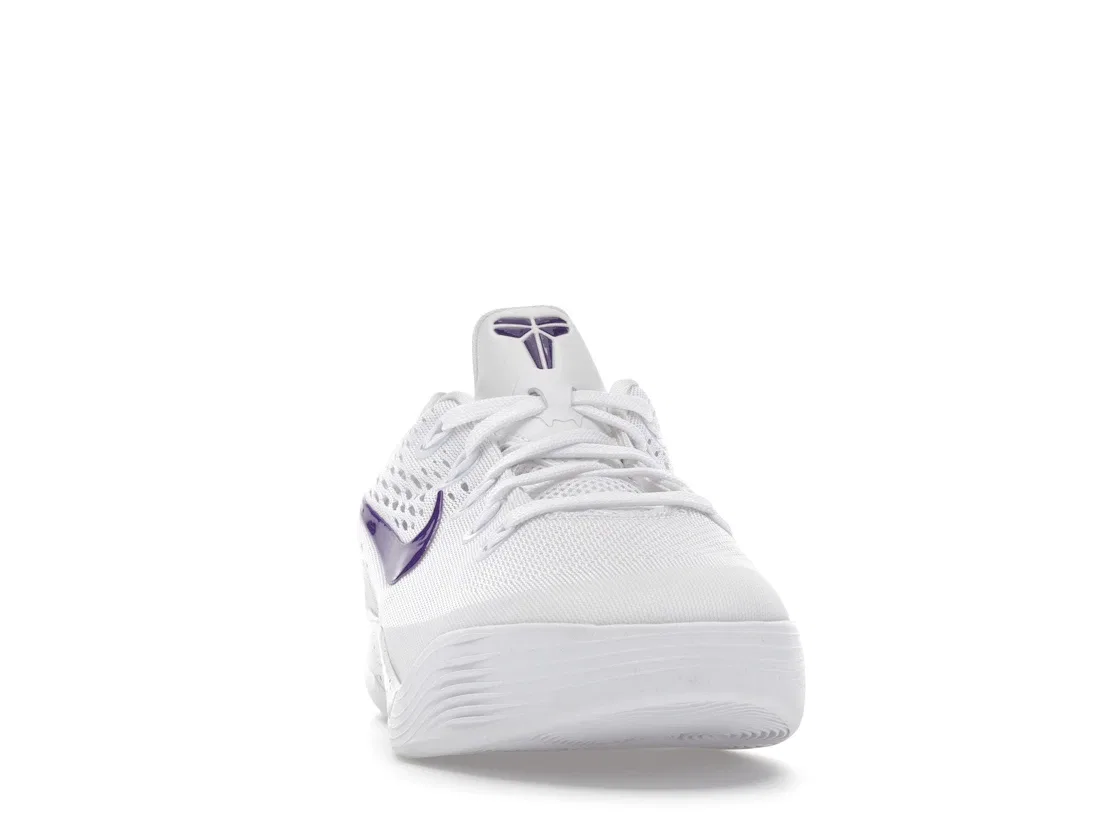 Детские кроссовки для баскетбола Nike Kobe 9 EM Low TB, White Court Purple White — фото 2
